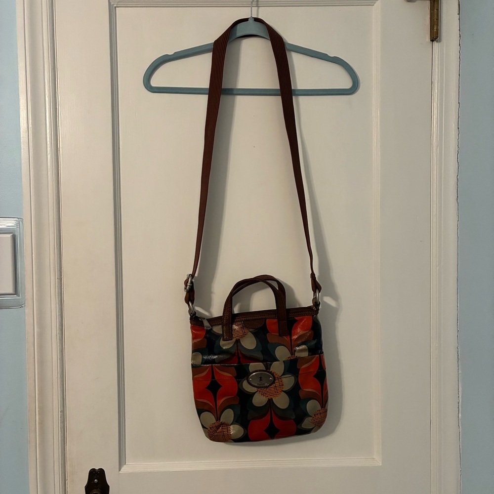 Fossil Keyper Crossbody Coated Canvas Bag - Picture 5 of 10